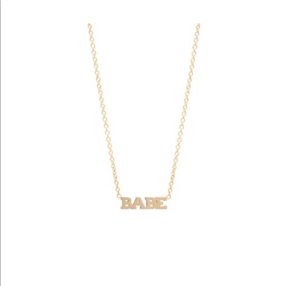zoe chicco babe necklace